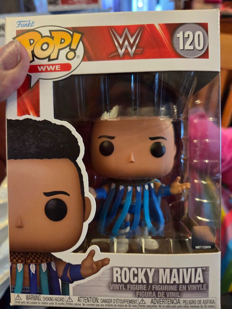 Funko Pop Wwe Rocky Maivia Vinyl Figure