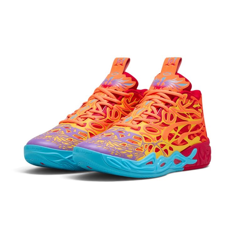 PUMA MB.04 Phoenix Men's Basketball Shoes Orange Glow 311308-01 image 5