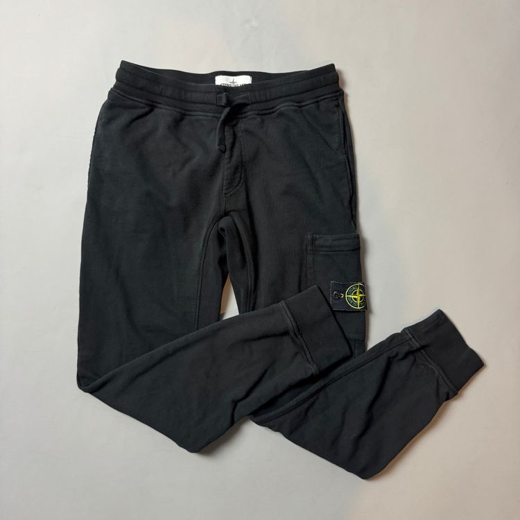Stone Island Black Joggers - Small