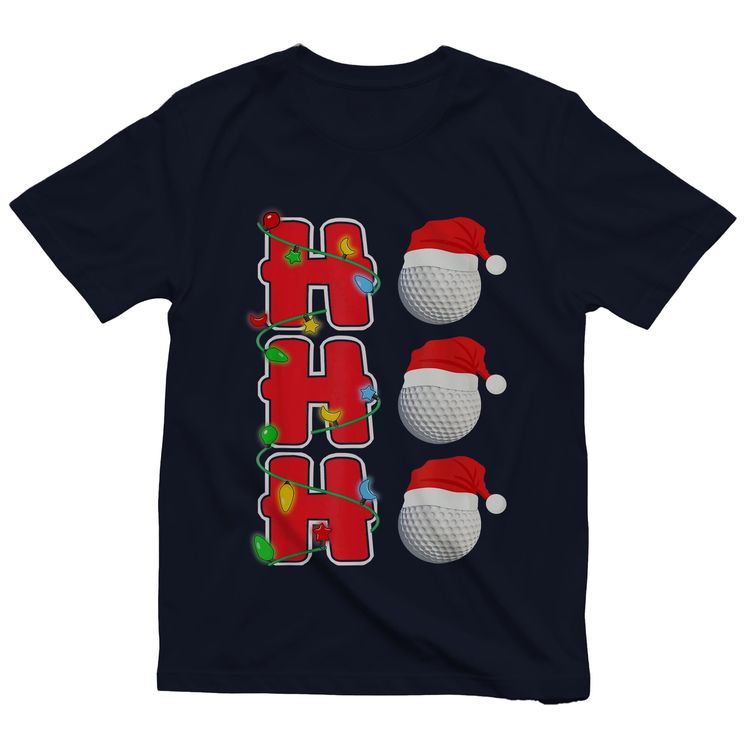 Ho-Ho-Hole in One! Santa Golf t-shirt AU image 6