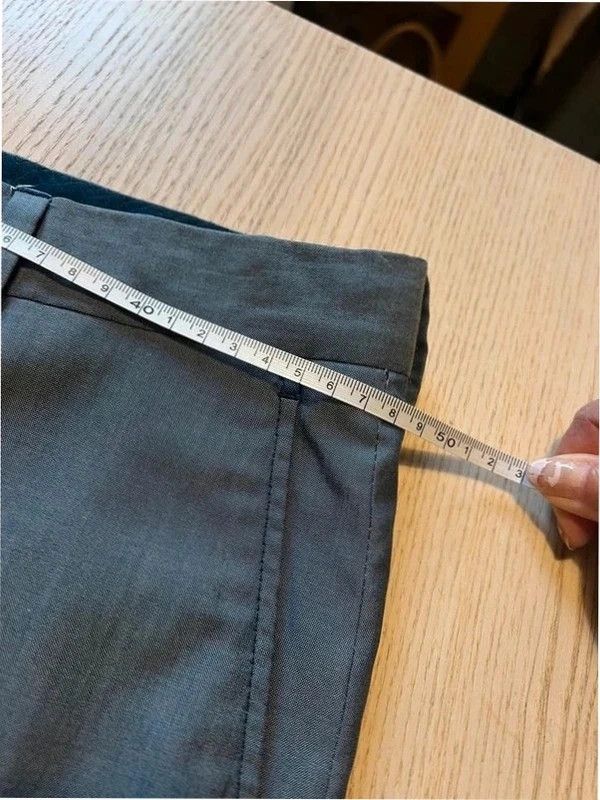 Tommy Hilfiger Tailored Wool Blend Trousers – Slim Fit – Grey – Great Condition 149€ imagen 5