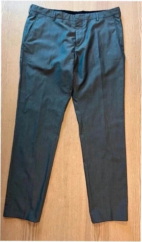 Tommy Hilfiger Tailored Wool Blend Trousers – Slim Fit – Grey – Great Condition 149€ imagen 2