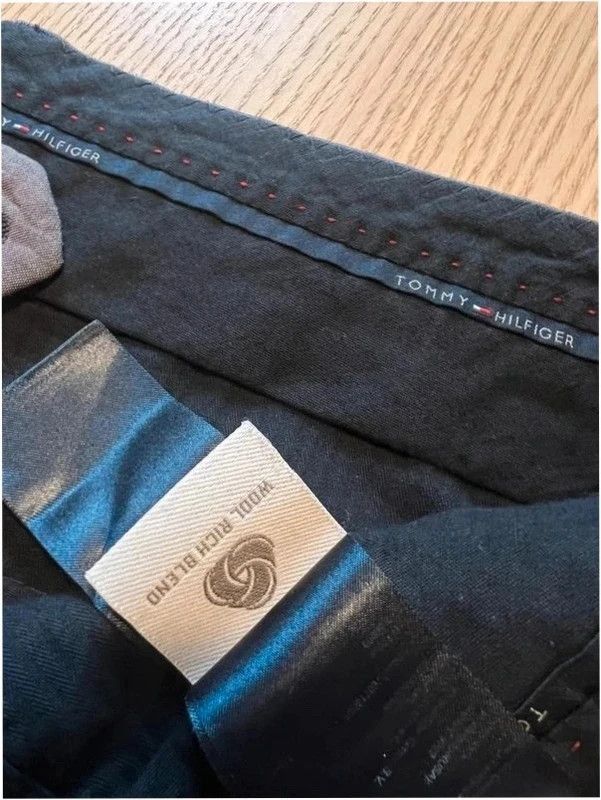 Tommy Hilfiger Tailored Wool Blend Trousers – Slim Fit – Grey – Great Condition 149€ imagen 3