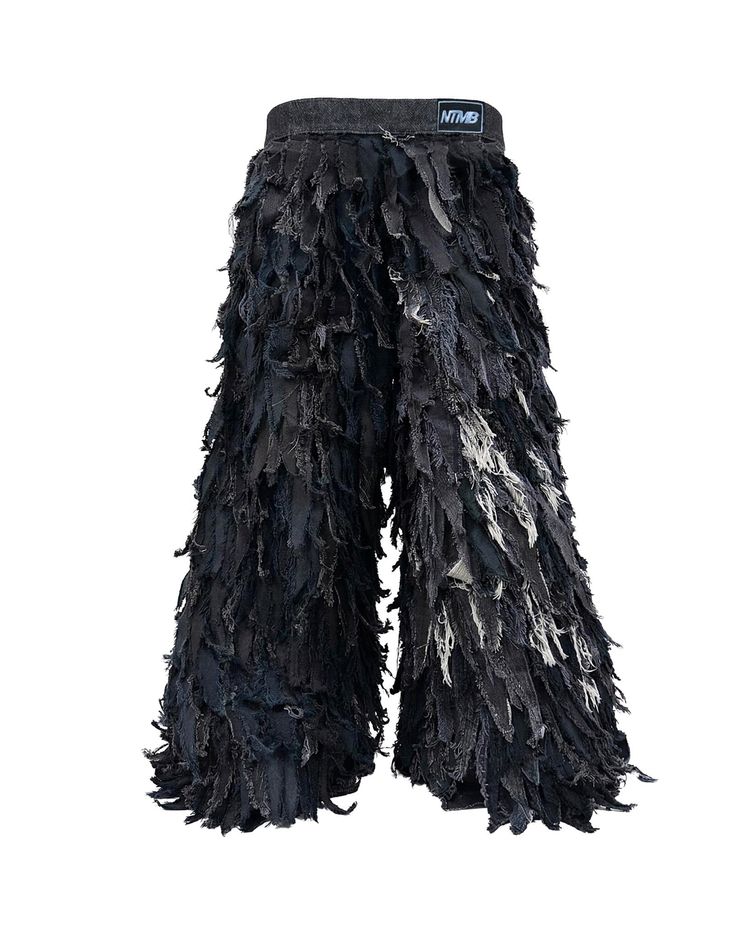 Jeans yeti upcycling Black image 3