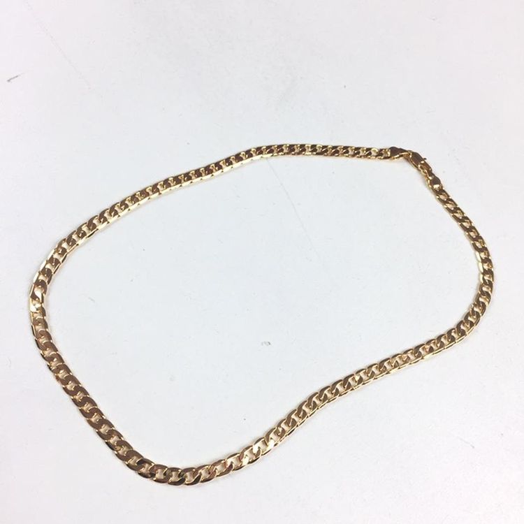 Other BRAND NEW GOLD STEEL CHAIN NECKLACE UNISEX vintage retro look product image