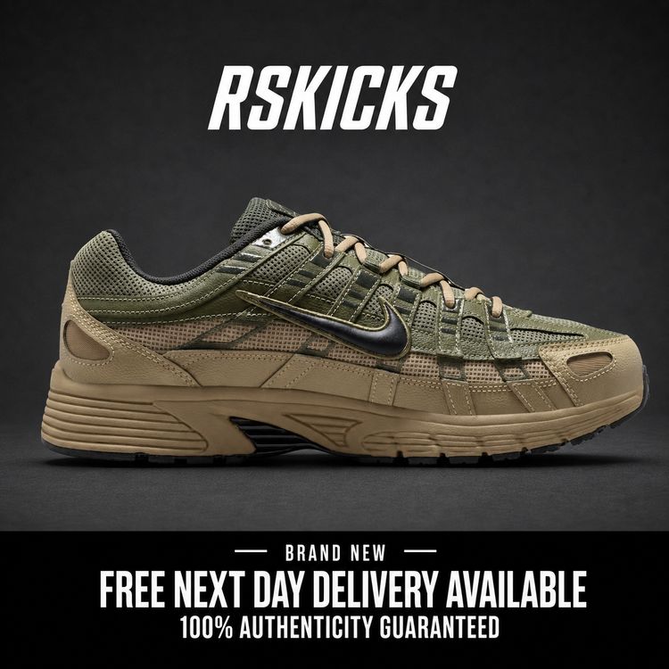 Nike P-6000 Medium Olive Sequoia Brand New image 1