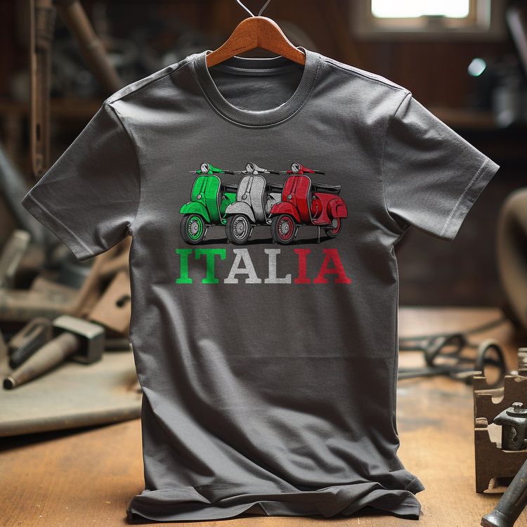 Italia Vintage Scooter T-shirt - image 6