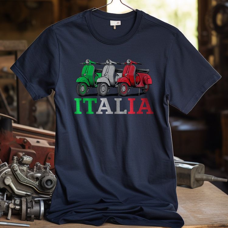 Italia Vintage Scooter T-shirt - image 9