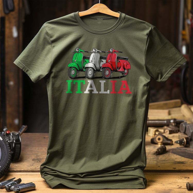 Italia Vintage Scooter T-shirt - image 8
