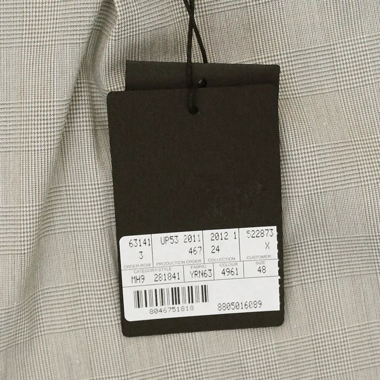 Grey Prince of Wales Check Shorts 3