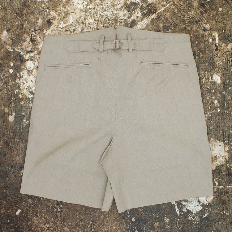 Grey Prince of Wales Check Shorts 5