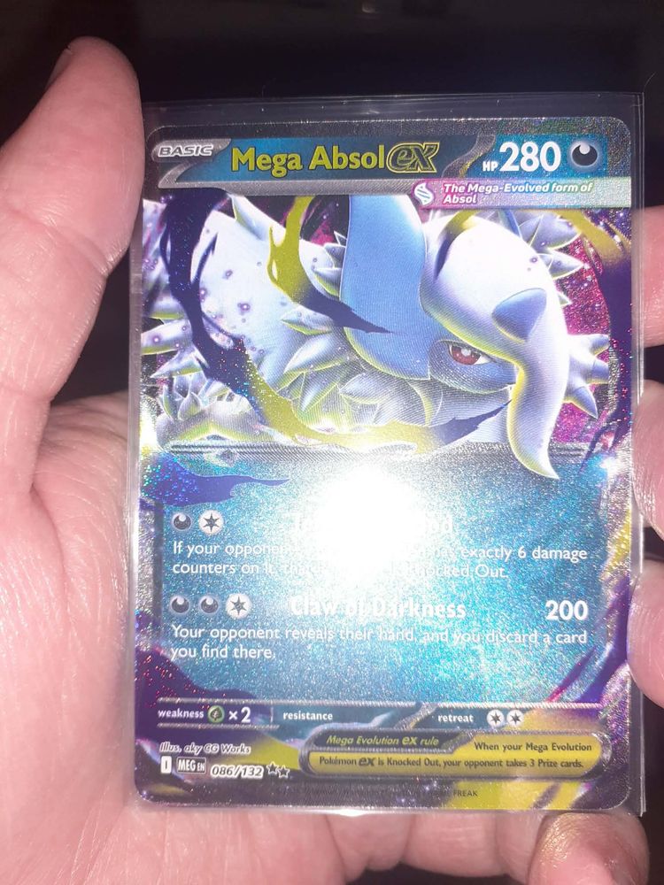 Mega Absol Ex Trading Card