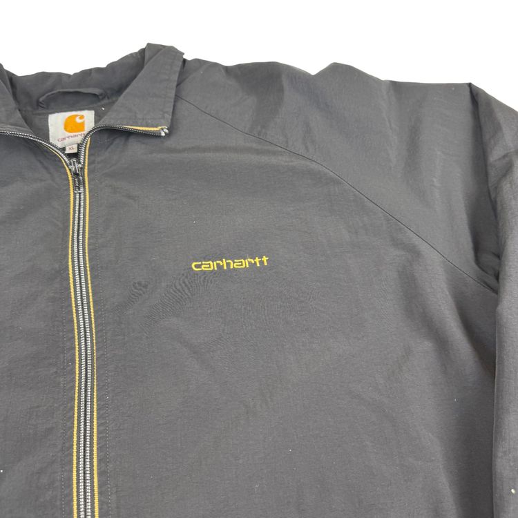 Carhartt Relay Full-Zip Harrington Jacket Black Yellow image 5