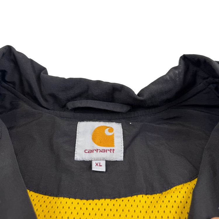 Carhartt Relay Full-Zip Harrington Jacket Black Yellow image 3