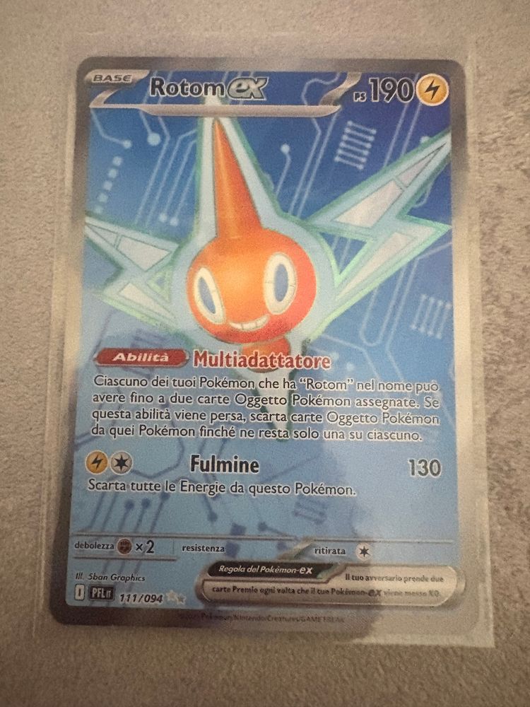 Immagine di Rotom Ex Pokémon Card 1