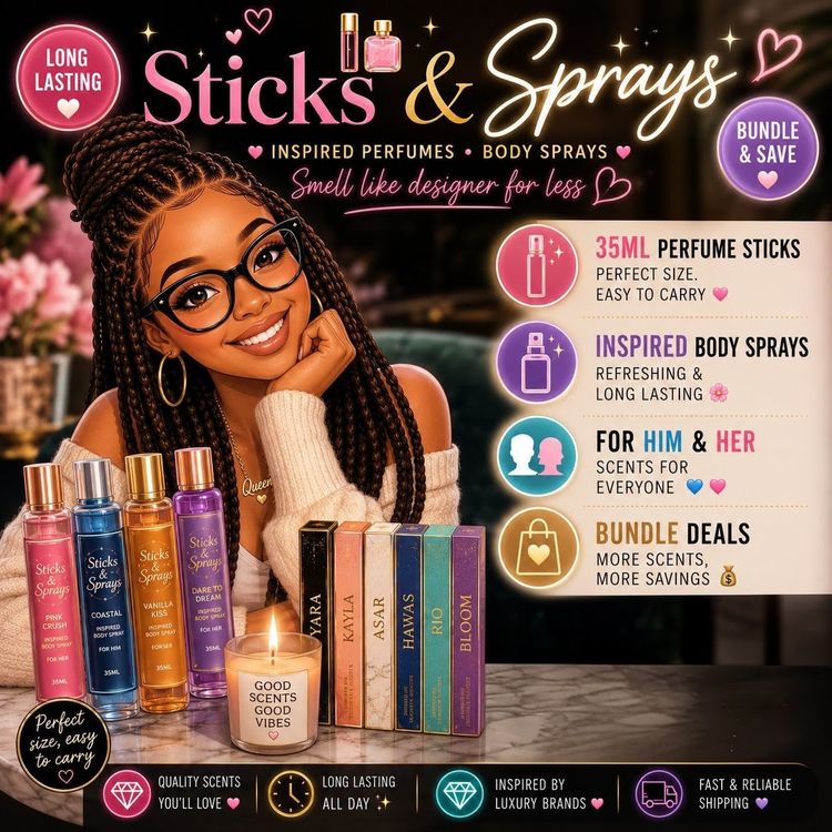Set Perfume Sticks And Body Sprays  product image