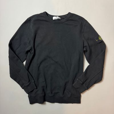 Stone Island Black Sweatshirt- Large