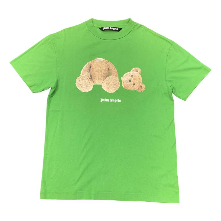 Palm Angels Medium Tee Bear Classic Green T-Shirt