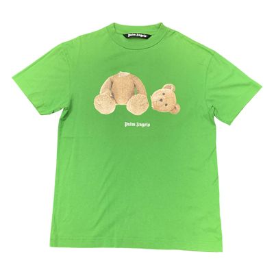 Palm Angels Medium Tee Bear Classic Green T-Shirt