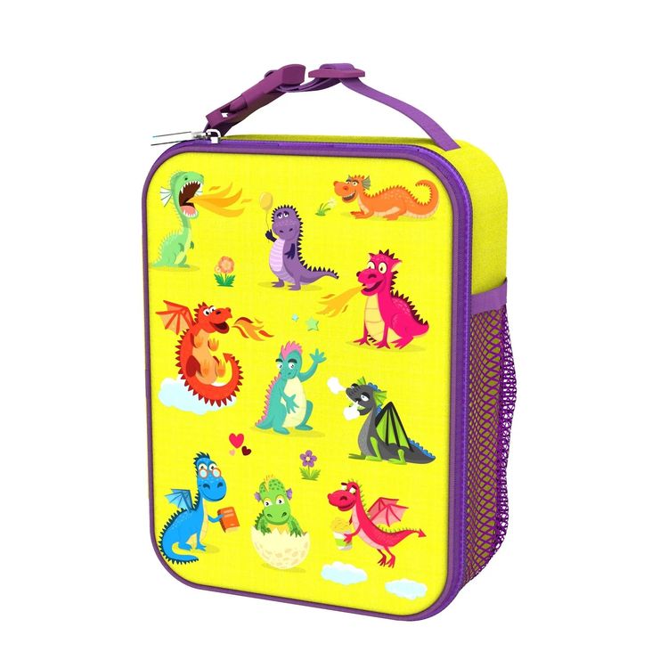Other Kids Lunch Bag, Insulated, Dragons, Medium product image