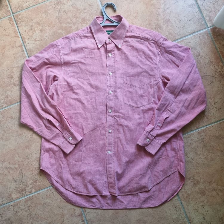 Other Massimo Rebecchi Pink Long Sleeve Button-Up Shirt taglia XL product image