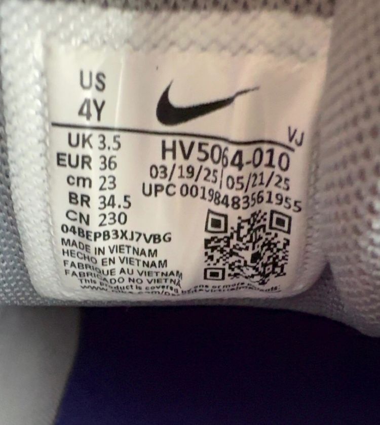 Nike P-6000 Trainers - Size 3.5 Uk image 7
