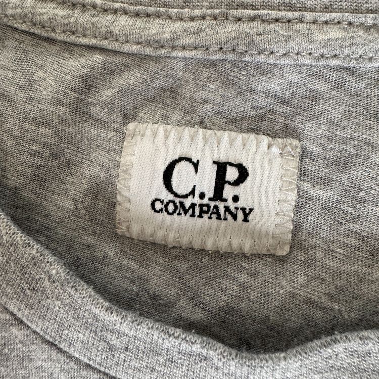 C.P. Company Grey Goggle Print T-Shirt - Medium image 3