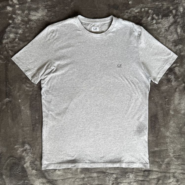 C.P. Company Grey Goggle Print T-Shirt - Medium image 1