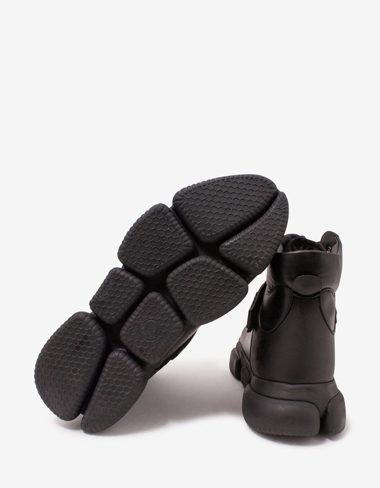 Moncler Black Bubble Boots 7