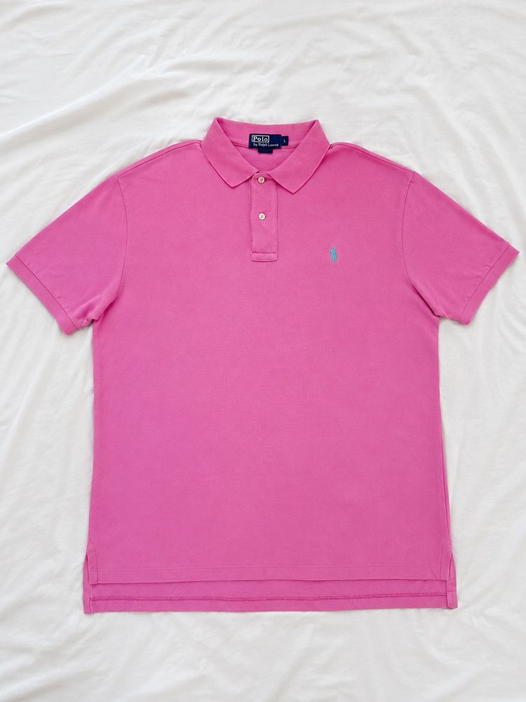 RLX Ralph Lauren Polo By Ralph Lauren Pink Polo Shirt product image