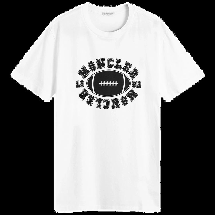 Moncler 1952 Football Tee White image 1