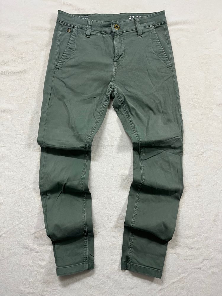 Green Slim-Fit Pants G-Star imagen 2