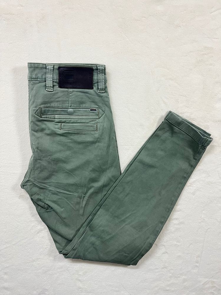 Green Slim-Fit Pants G-Star