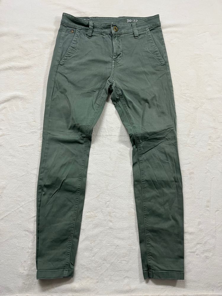 Green Slim-Fit Pants G-Star imagen 3