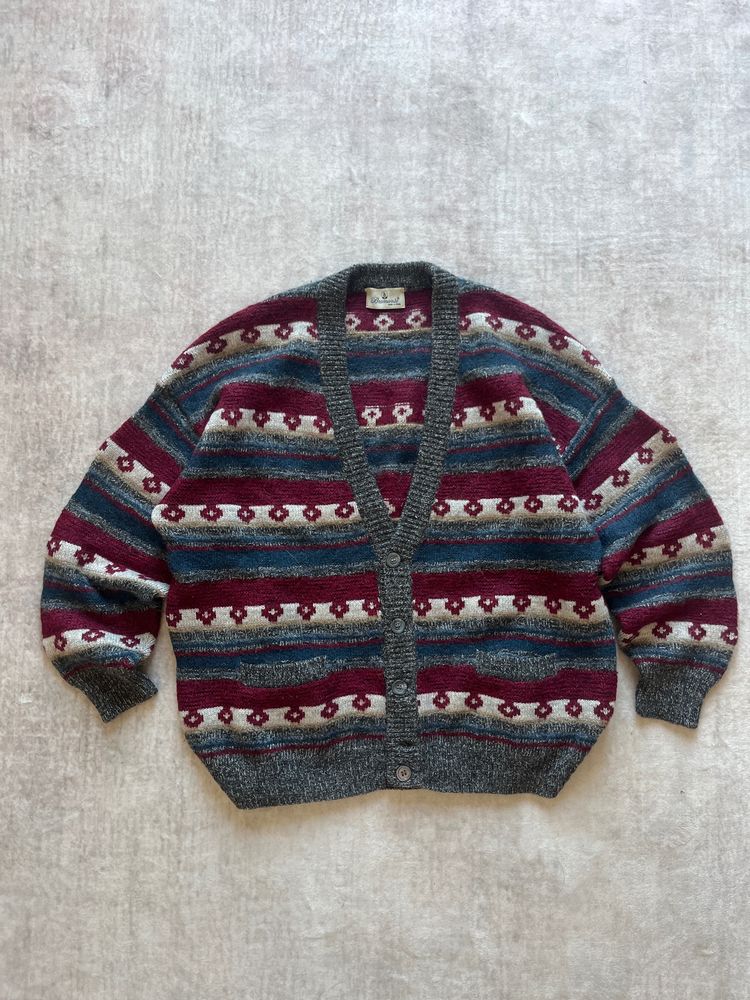 Other Bramante patterned cardigan sweater 1990s Made in italy  product image