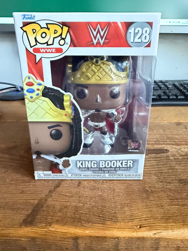 Funko Pop Wwe King Booker Vinyl Figure