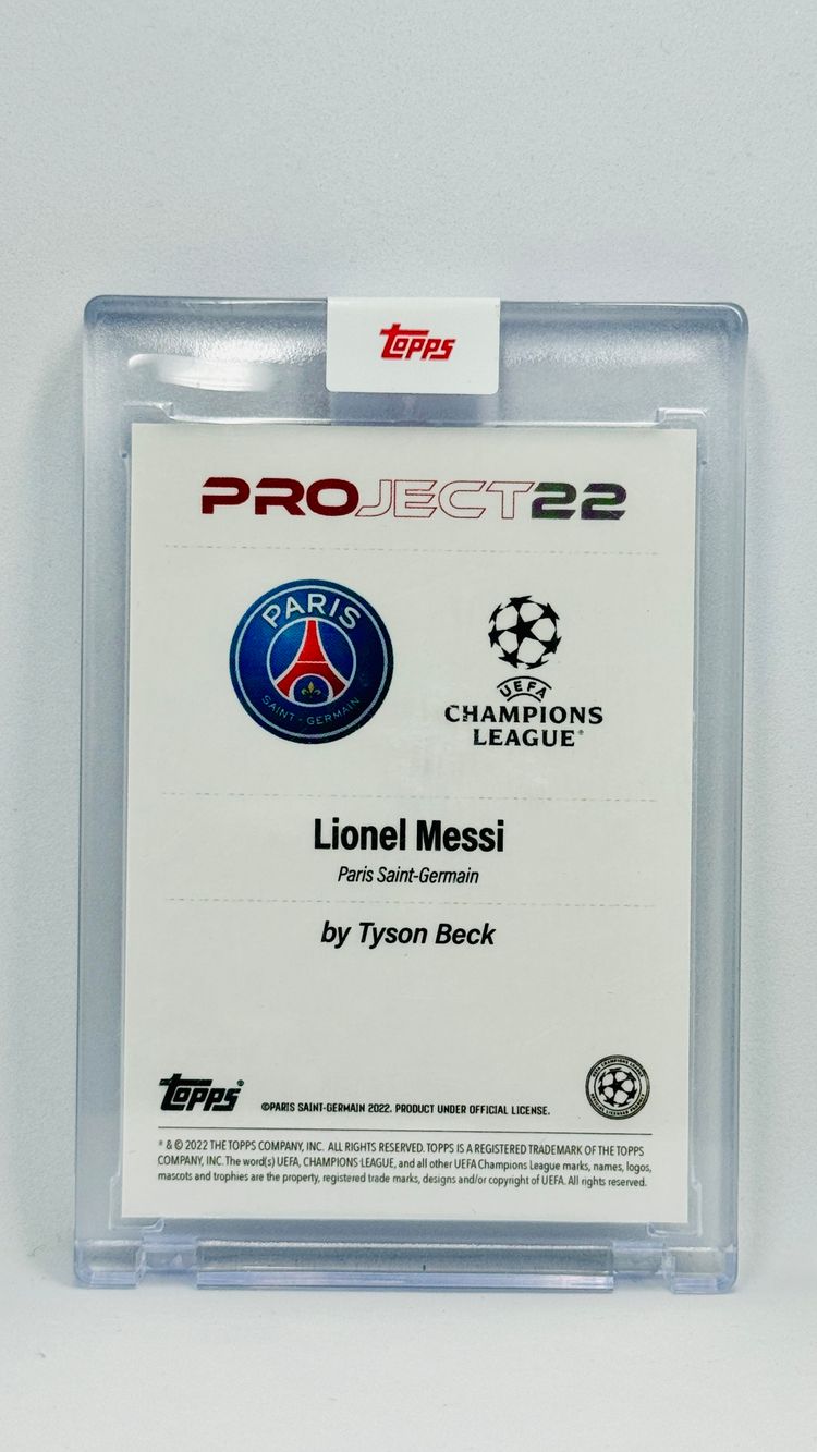 Lionel Messi - PSG - Project 22 - by Tyson Beck 2