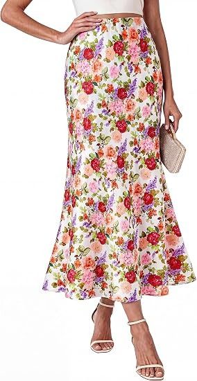 Floral Midi Skirt image 3