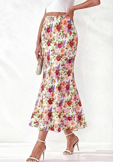 Floral Midi Skirt image 4