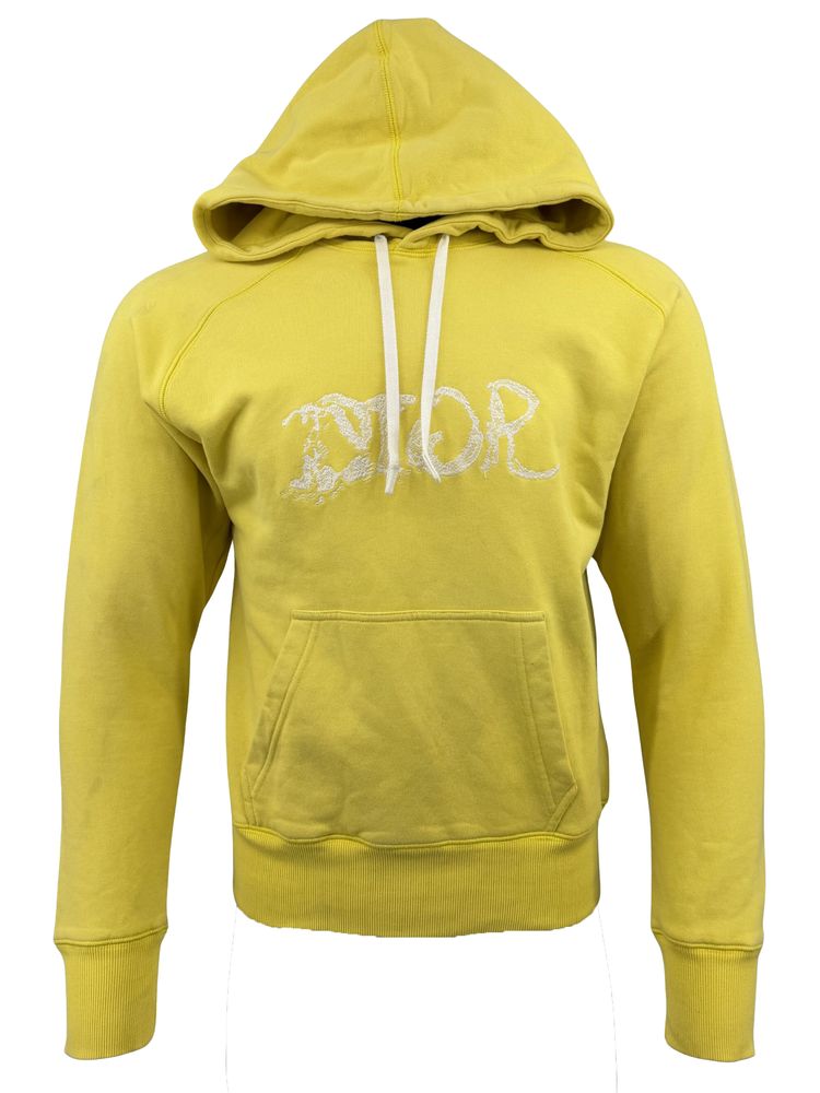 Dior X Peter Diog Logo Hoodie - Yellow (952970860)