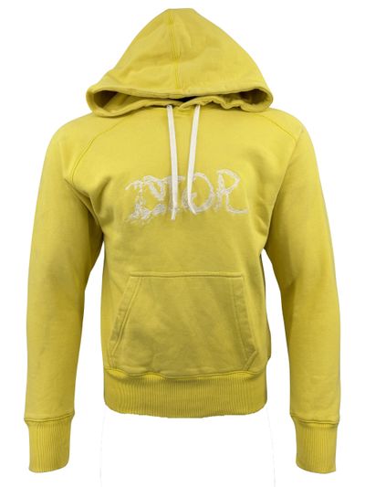 Dior X Peter Diog Logo Hoodie - Yellow (952970860)