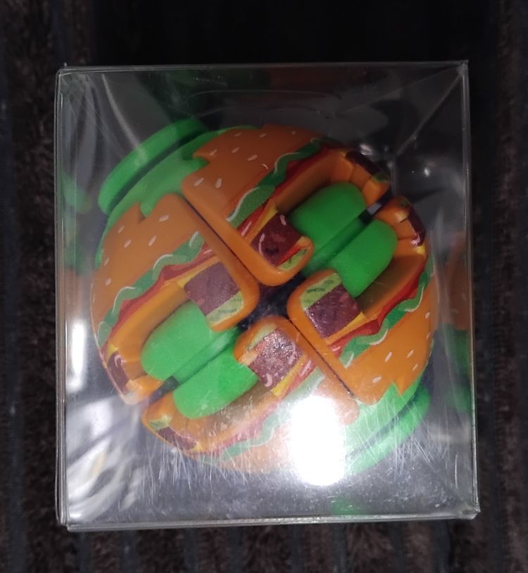 Burger-Shaped fidget spinner  imagen 3