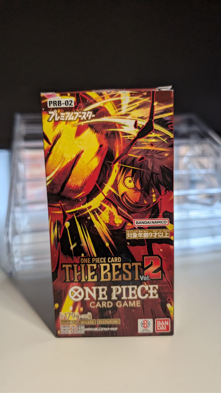 One Piece Card Game PRB-02 THE BEST 2 PACK x1 product image