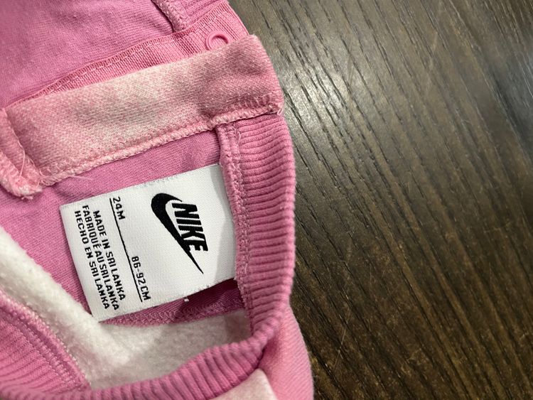 Immagine di Nike Pink Tie-Dye Sweatshirt And Leggings Set 2