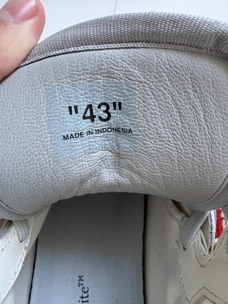 Off-White High-Top Sneakers