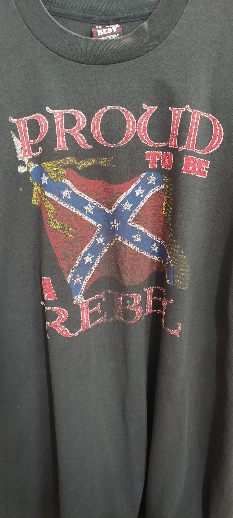 Single Stitch 90's T-shirt - Proud ti be rebel
