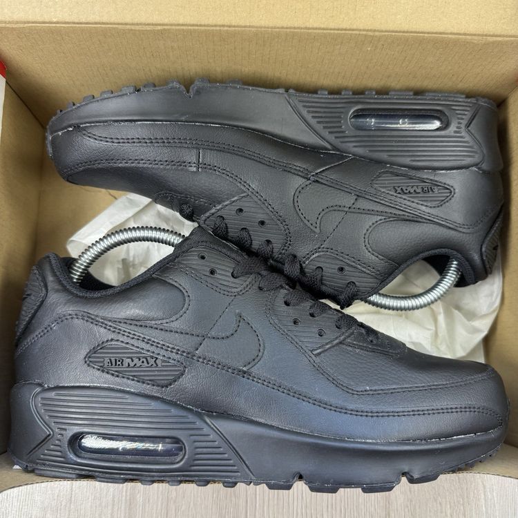 Nike Nike Air Max 90 Trainers Triple Black Size UK3 HF6358-001 product image