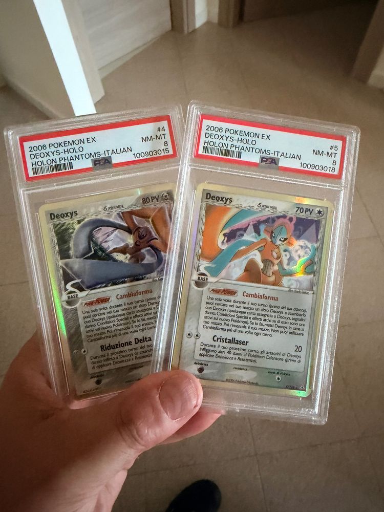Pokemon Coppia Pokemon Deoxys-Holo PSA 8 product image