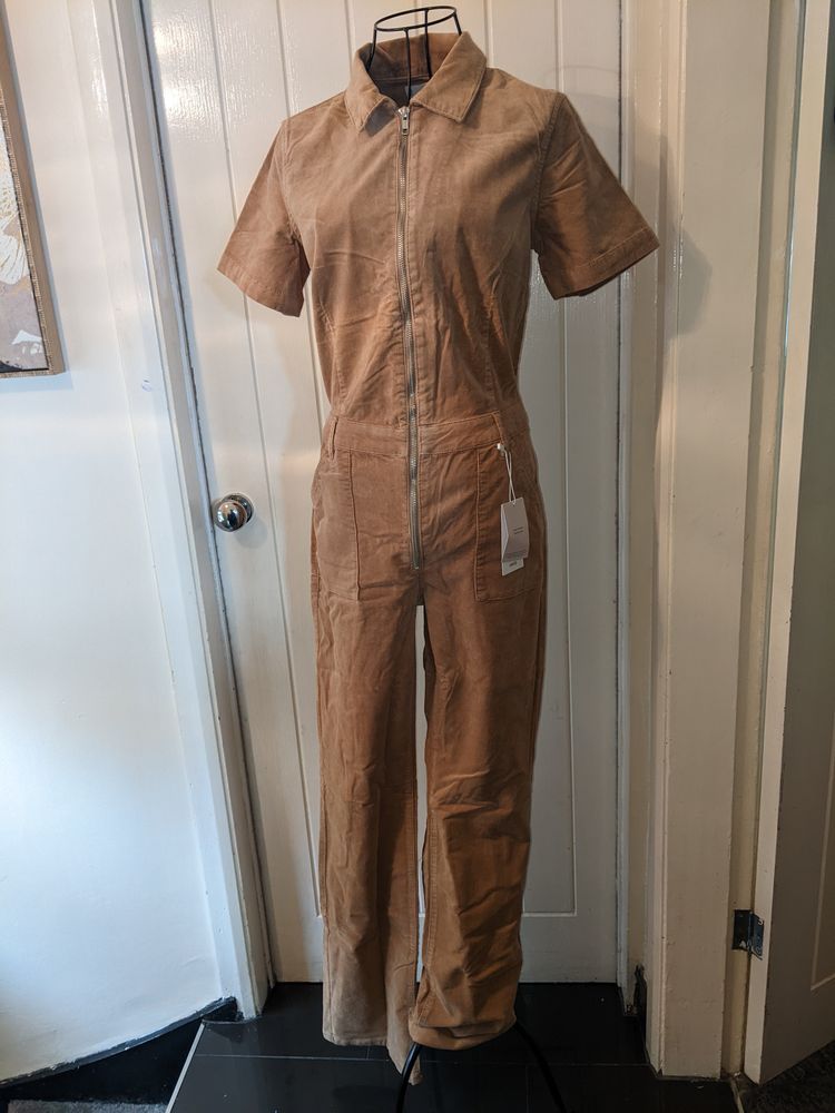 A.P.C. Mango couduroy Women's Zip-Up Jumpsuit product image