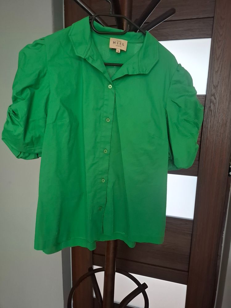Other Mitel Green Button-Up Shirt product image